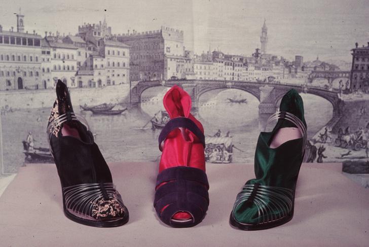 Первые модели обуви от Salvatore Ferragamo, 50-е - 60-е годы