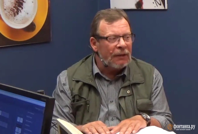 Умер известный петербургский журналист Дмитрий Синочкин | Источник: Скриншот видео / «Фонтанка.ру»