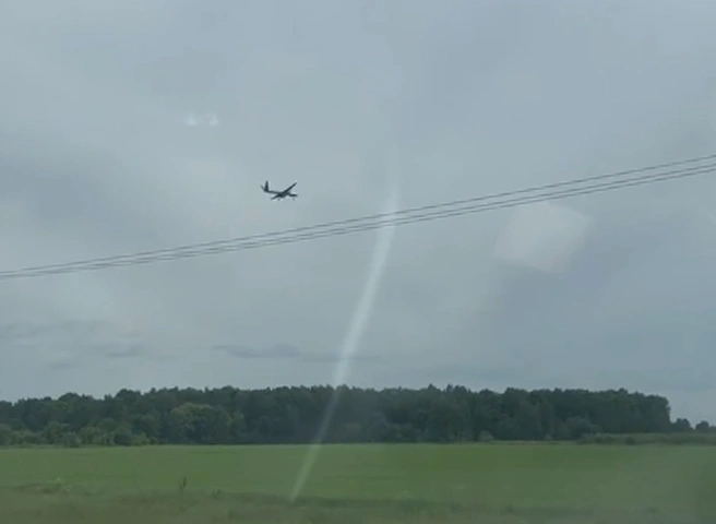 Над трассой М5 на выезде из Рязани засняли беспилотник | ya62.ru