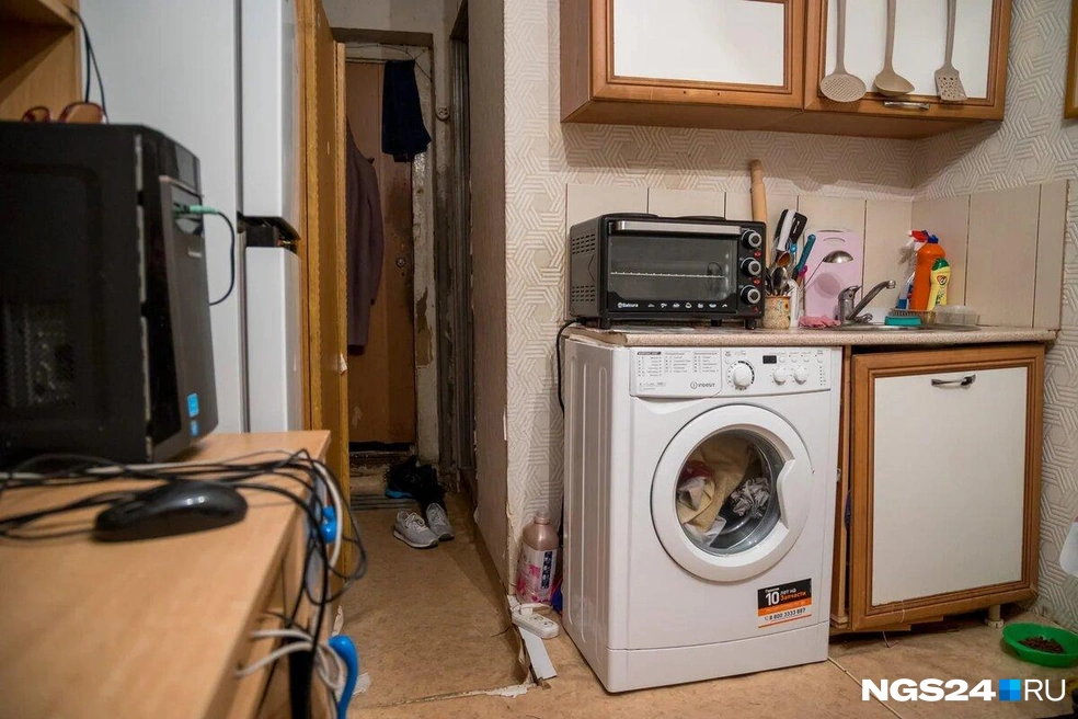 Полиции мужчина пояснил, что хотел постирать | Источник: Артем Ленц / NGS24.RU