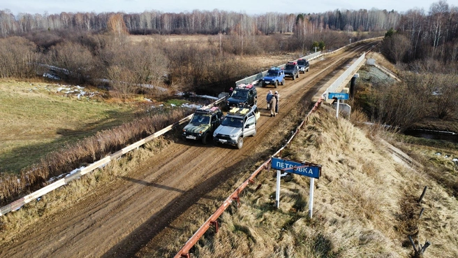 Участники путешествия предолели десятки километров по бездорожью  | Источник: «Sibir Trofi Omsk» / vk.com 