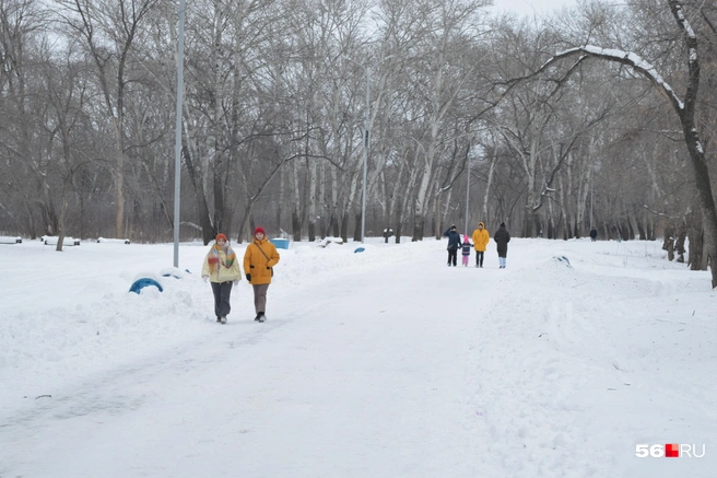 Оренбуржцы гуляют по Зауралке семьями | Источник: Анастасия Баринова / 56.RU