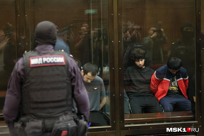 В Москве стартовало первое слушание по делу о теракте в «Крокусе» | Источник: Виталий Смольников / MSK1.RU