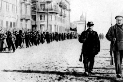 Chita Threatened with Bombardment After Bloody Sunday