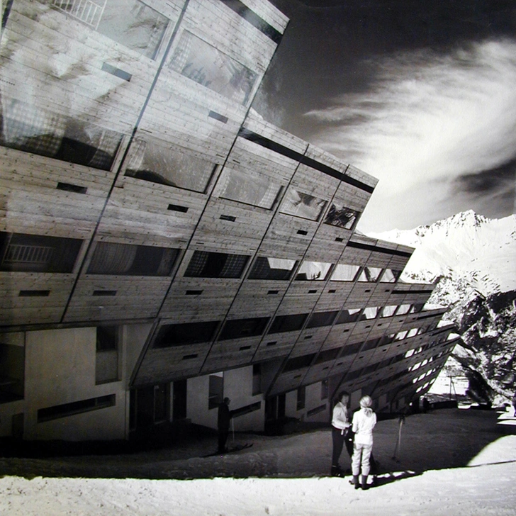 Горнолыжный курорт Les Arcs, 1967.