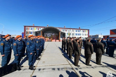 Пожарные Билибинской АЭС отметили День Победы