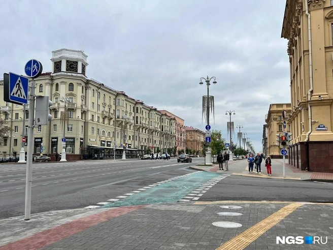 В центре Минска много уютных улочек и заведений для туристов | Источник: Настасья Медведева / NGS.RU