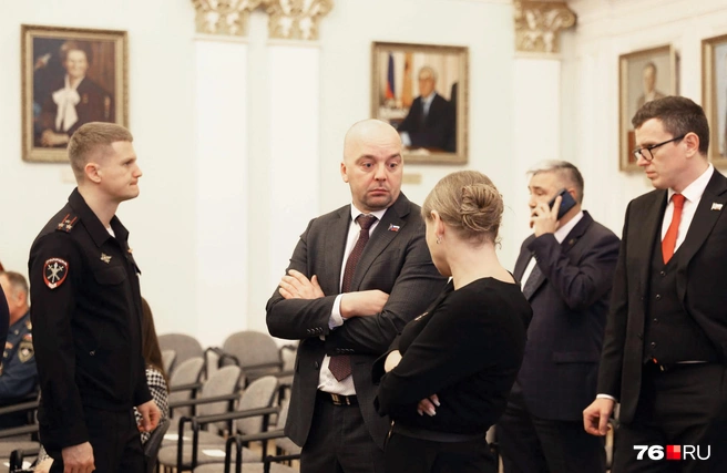В зале присутствовали депутаты муниципалитета, которые выбирали Молчанова | Источник: Алёна Косточкина