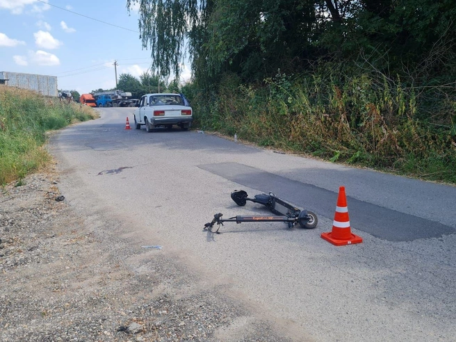 Дети-самокатчики пострадали в ДТП в Предгорном округе | Источник: Госавтоинспекция Ставропольского края