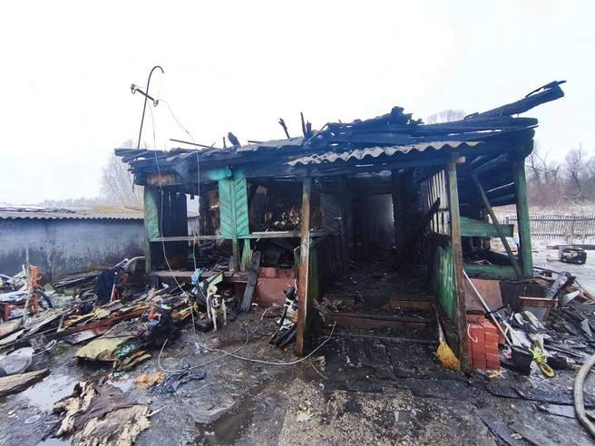 Когда начался пожар, дети были одни дома | Источник: прокуратура Алтайского края