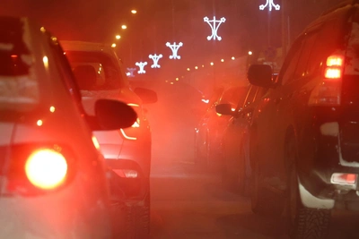 Friday Traffic Jams in Krasnodar Reach 9 Points