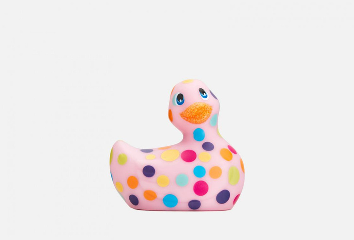Вибратор-уточка Big Teaze Toys Duck I Rub My Duckie 2.0 Multicolored
