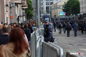 В центре города усилили меры безопасности | Источник: Артем Устюжанин / MSK1.RU