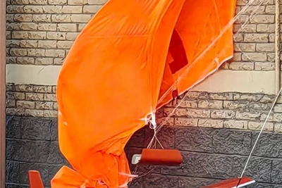 Дрон врезался в здание на севере Петербурга после сбоя навигации