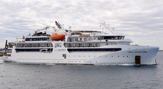Круизный лайнер забыл пассажирку на острове у Австралии. Женщина умерла, пока ее искали | Источник: Сайт Coral Expeditions