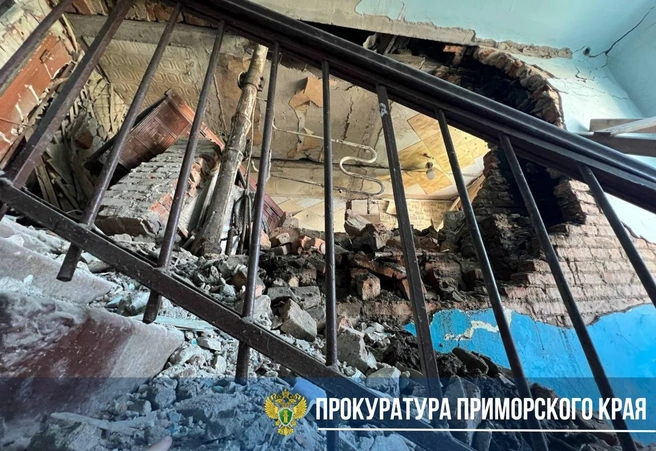 Последствия взрыва | Источник: прокуратура Приморского края