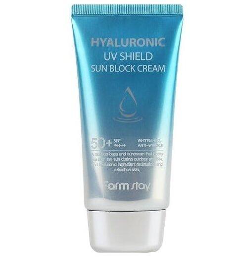 Farmstay крем Hyaluronic UV Shield солнцезащитный с гиалуроновой кислотой SPF 50
