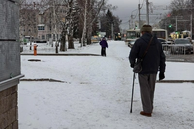 Башкирию накрыло снегом, грядут сильные морозы
