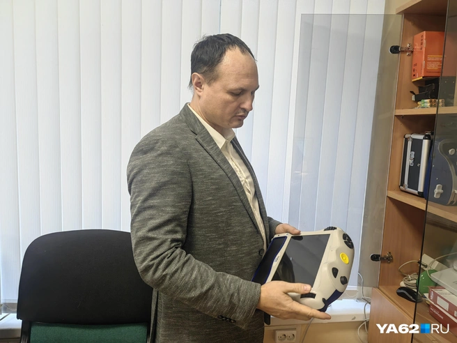 При помощи этого аппарата можно увеличить текст и изображение  | Источник: Кристина Мельникова / YA62.RU