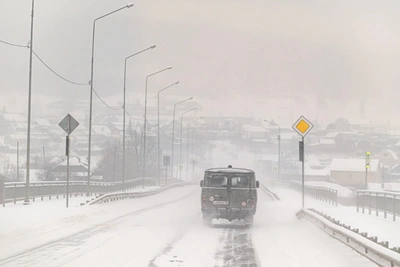 Какие дороги закрыты в Алтайском крае 14 марта