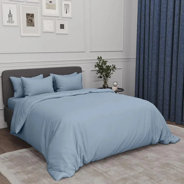 Набор постельного белья Ozon HomeКачественное хлопковое постельное белье никогда не будет лишним в доме. Порадуйте им себя или свою вторую половинку.