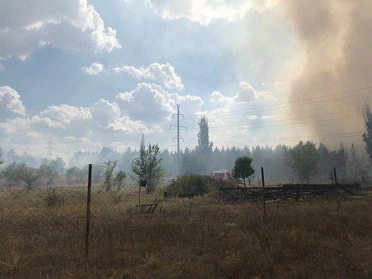 Пожар локализован и в скором времени должен быть ликвидирован | Источник: Волгоград / Telegram
