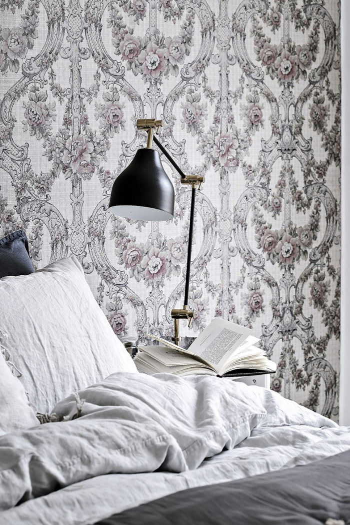 Обои для спальни: 65 красивых идей