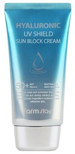 Farmstay крем Hyaluronic UV Shield солнцезащитный с гиалуроновой кислотой SPF 50