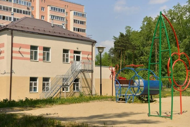 Этот детский сад находится возле Основинского парка | Источник: Максим Воробьев