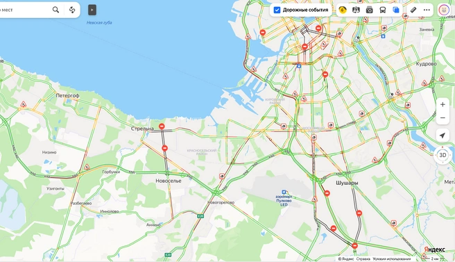 В Петербурге аномальные пробки: закрыта КАД, на ЗСД водители стоят уже около часа | www.fontanka.ru