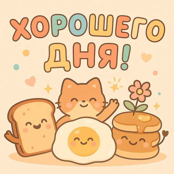 открытка хорошего дня, открытка хорошего дня добра, открытки хорошего утра и дня, бесплатные открытки хорошего дня, скачать открытку хорошего дня, красивая открытка доброе утро хорошего дня, открытки хорошего дня и отличного настроения, открытка хорошего  | Источник: theDay/DALL-E