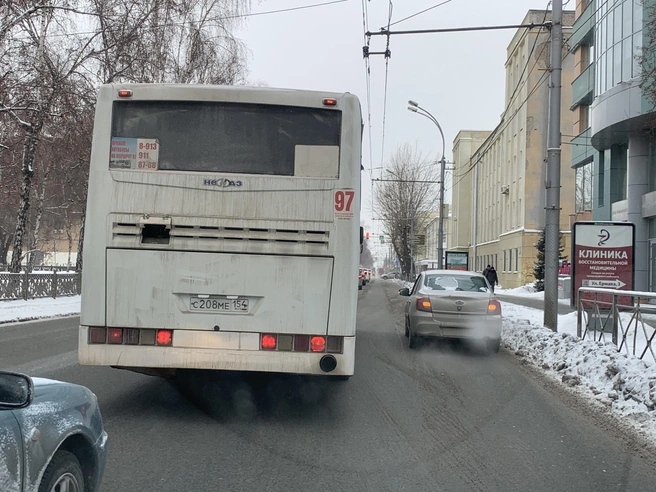 Помеха на выделенной полосе | Источник: читатель НГС