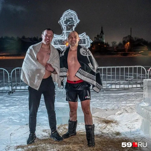 Фото на память после купания | Источник: Василина Любимова / 59.RU