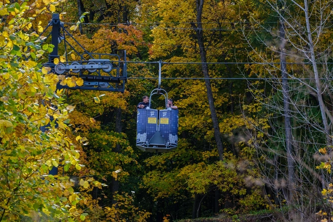 Канатка в Кисловодске перешла на зимний режим работы | Источник: Булат Салихов / UFA1.RU