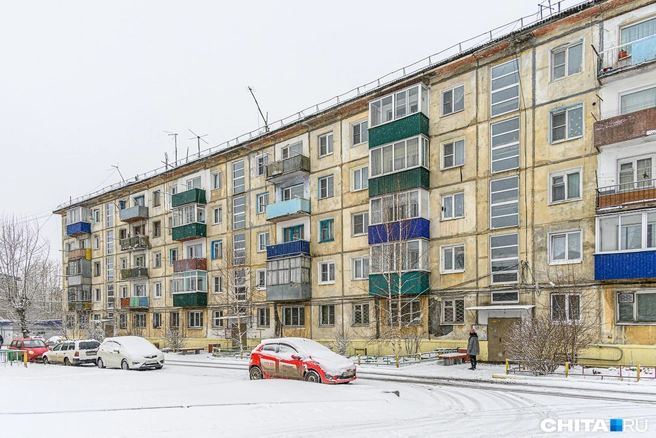 Власти Читы ищут подрядчика для очередного обследования аварийного дома | Источник: Олег Фёдоров / CHITA.RU