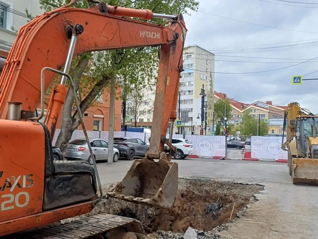 Реконструкция трубопровода проводится в рамках комплексной программы «НОВОГОР-Прикамье» по замене железобетонных коллекторов | Источник: «НОВОГОР-Прикамье»