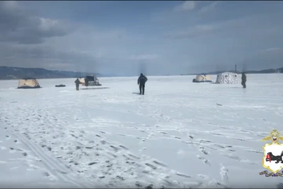 Более 70 водителей оштрафованы за выезд на лёд Байкала