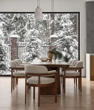 Японская философия в русском лесу: дом 350 м² для большой семьи в Московской области