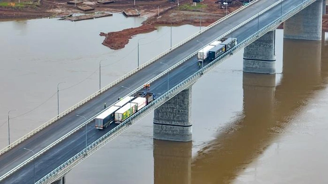 Новый мост уже прошёл испытания | Источник: russianhighways.ru