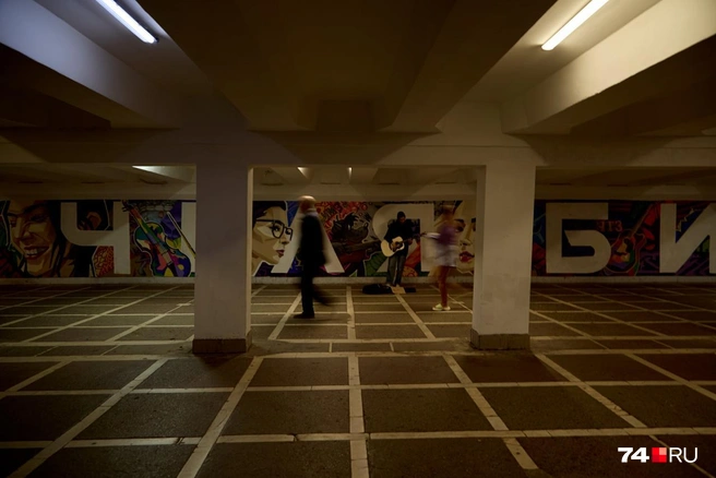 Даже в переходах теперь красиво  | Источник: предоставлено Оксаной Зайцевой