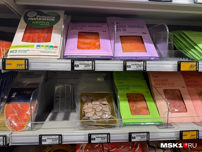 Цены на морепродукты низкими не назовешь | Источник: Артем Устюжанин / MSK1.RU