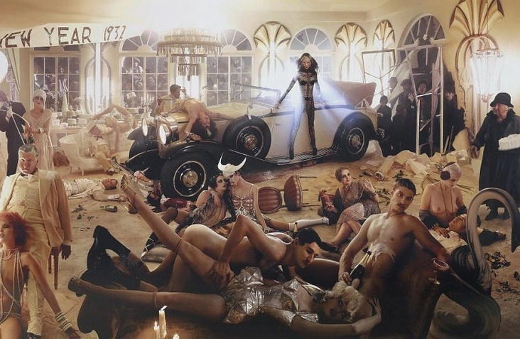 Новый год от Дэвида Лашапеля | Источник: Christie's