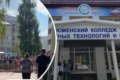 Тюменка показала очередь у колледжа в последний день приема