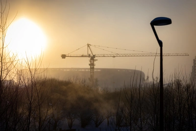 Атака на Воронежскую область: поврежден кран и цех