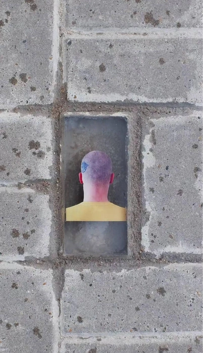 Затылок Алеши «находится» на Пушкина, 8/1 | Источник: алешаааа / T.me