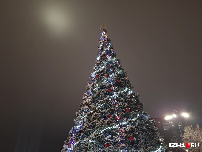 Празднование Нового года в Ижевске пройдет на Центральной площади города | Источник: Юлия Дёмина / IZH1.RU