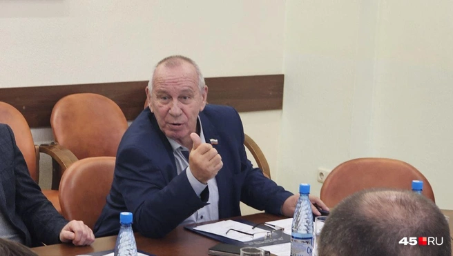 Депутат Курганской областной думы Валерий Порубов | Источник: Дарья Никитченко/ 45.RU