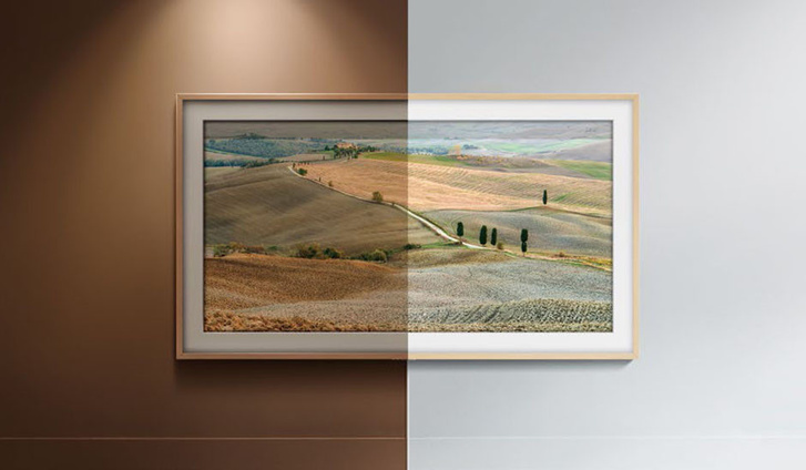 Телевизор - картина Samsung The Frame — искусство в интерьере фото [18]