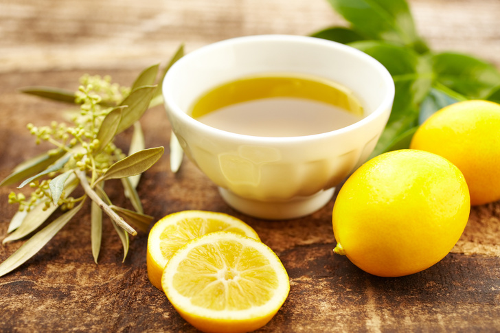 оливковое масло с лимоном