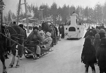 Масленица в Дивногорске, 1970 год | Источник: «Исторический Красноярск» / Vk.com
